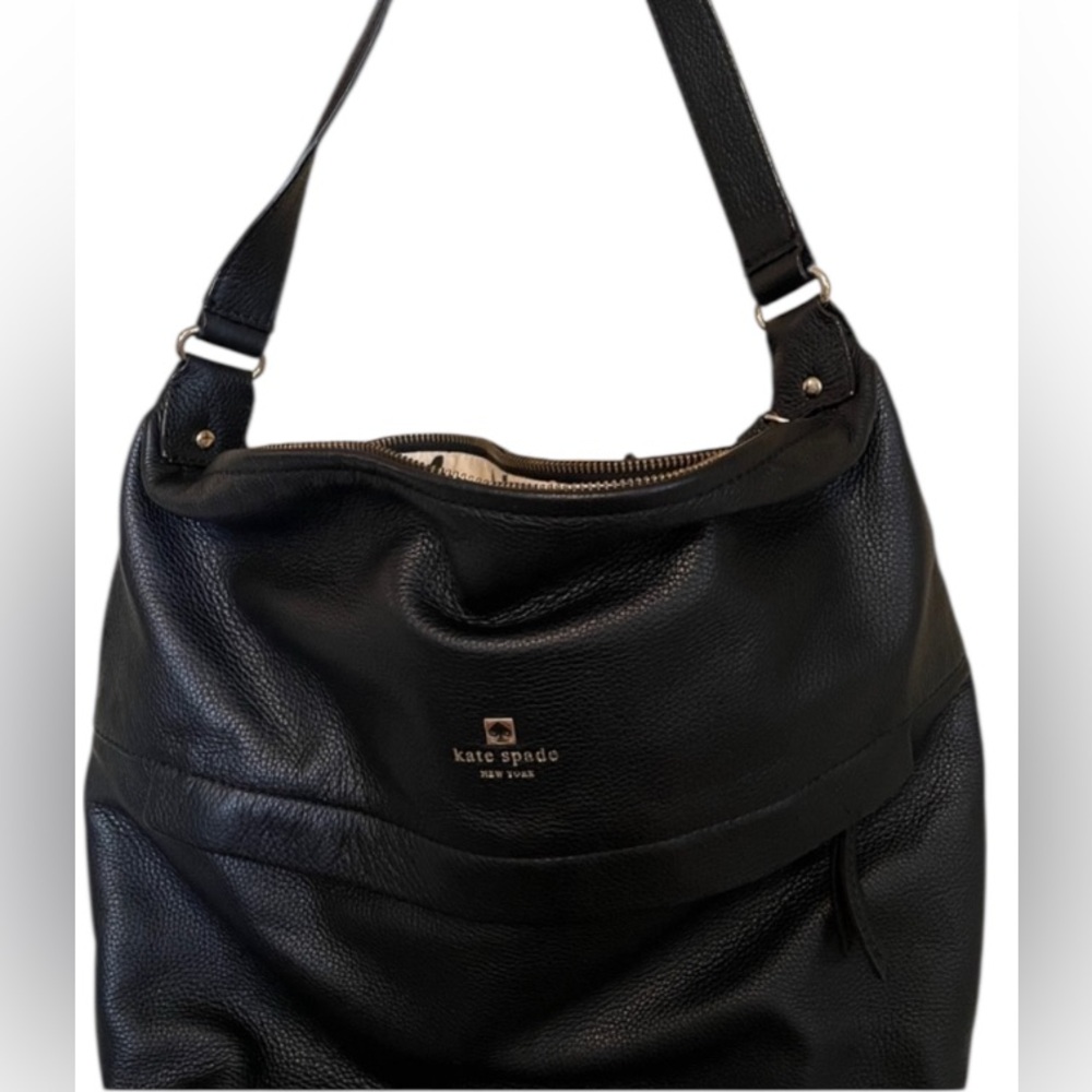 Kate Spade Black Hobo Bag